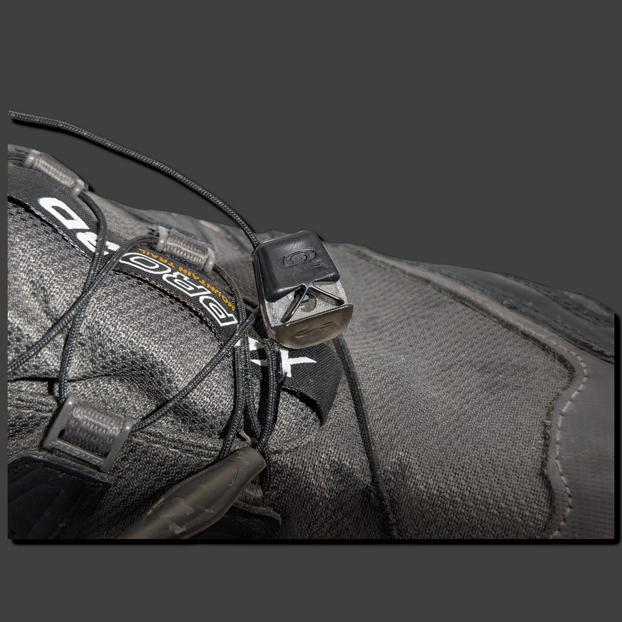 Scarpe Salomon XA Pro 3D telaio nero giallo taglia 11 5 trail running