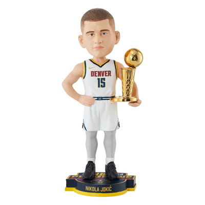 Nikola Jokic Denver Nuggets 2023 NBA Champions Alternate Uniform Bobblehead NBA