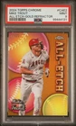 2024 Topps Chrome #CAE-2 Mike Trout Chrome All-Etch Gold Refractors PSA 9 #/50