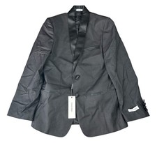 NEW Calvin Klein Kids Boys Tuxedo Jacket Black Size 14 FREE Shipping