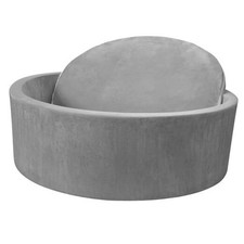 Foam Baby Ball Pit, 35.4"x 11.8" Ball Pits for Toddlers, Soft 90CM/35.4IN Gray