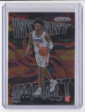 -2021-22 Panini Prizm Instant Impact Keon Johnson Rookie Tennessee Volunteers #5