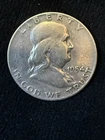 1954-D Franklin Silver Half Dollar CIRCULATED