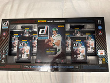  2024 Panini Donruss NFL Football Costco Bundle w/ Oversized Downtown Card