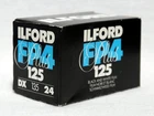 Ilford FP4 Plus 24 Exposure 35mm Black & White Film : Exp. August 1996 - Boxed