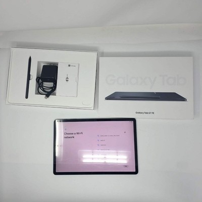 WiFi Only Samsung Galaxy Tab S7 FE 12.4'' 64GB Black SM-T733