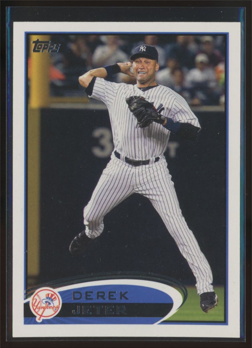 2012 Topps #30a Derek Jeter