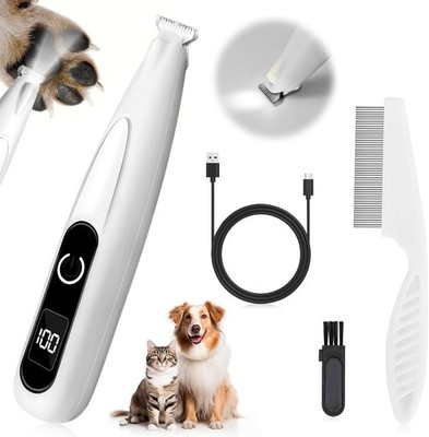 Pfotentrimmer für Hunde Hundepfoten Trimmer Leise Schermaschine für Hund Katzen