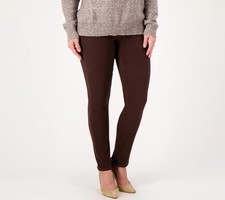 Belle by Kim Gravel Regular Flexibelle Belle Curve Slim-Leg Jeans Java 4 New