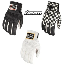 2024 Icon Airform Slabtown Street Motorcycle Riding Gloves - Pick Size & Color