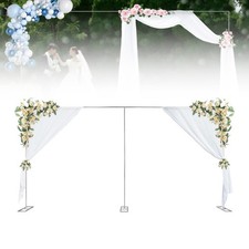 19.7x9.8ft Heavy Duty Adjustable Backdrop Stand Kit for Wedding Birthday Party