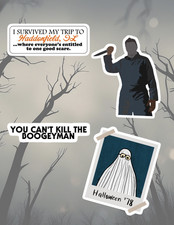 Halloween Horror Movie Michael Myers 2 4pc Sticker Packs