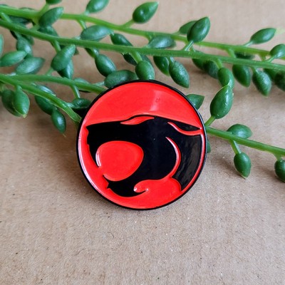 Thundercats Emaille Pin Anstecker - 1980er Cartoon Symbol Logo TV Show Metall Pin Geschenk
