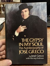 Jose GRECO, Harvey Ardman / The Gypsy in My Soul Signed 1st Edition 1977