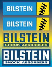 Bilstein Aufkleber Set laminiert Decals Vinyl