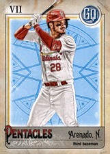 2021 Topps Gypsy Queen - Tarot of the Diamond Nolan Arenado #TOD-12