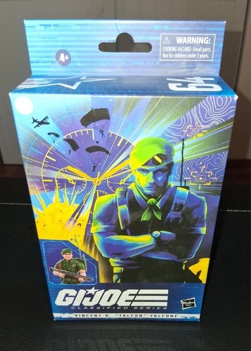 G.I. Joe Classified Series Vincent R. Falcon Falcone Action Figure 64 NEW
