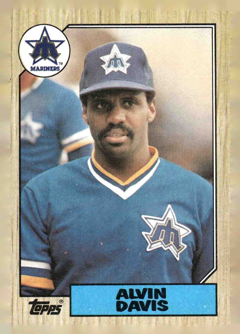 1987 Topps #235 Alvin Davis
