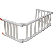 Aluminum Ramp 1,400 /Pair, For Motorcycle// Ramp and Tailgate Combo 2 in 1,
