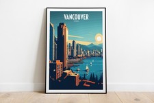 0_Vancouver Canada Travel Print - Vancouver Travel Art - Canada City Travel Prin