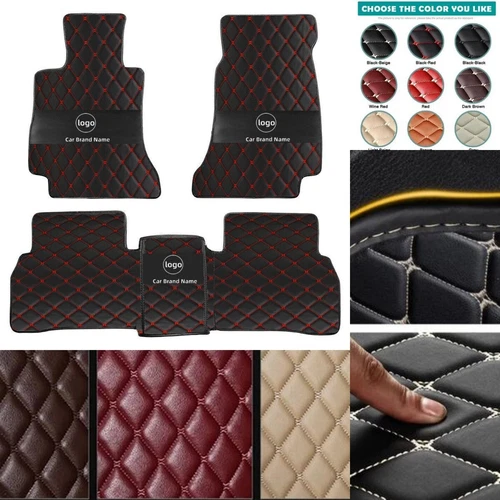 For Ford Mustang 1994-2024 Car Floor Mats Waterproof Auto Pads Anti-Slip Carpets - Picture 10 of 25