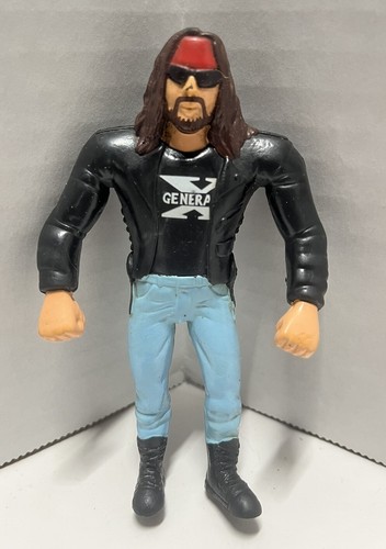 Vtg 1998 X-PAC Wrestling BendEms 4.5� Action Figur...
