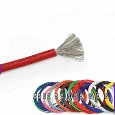 10-24AWG Flexible Stranded Cable Wire PVC Tinned Copper UL1015 Electronic Wires