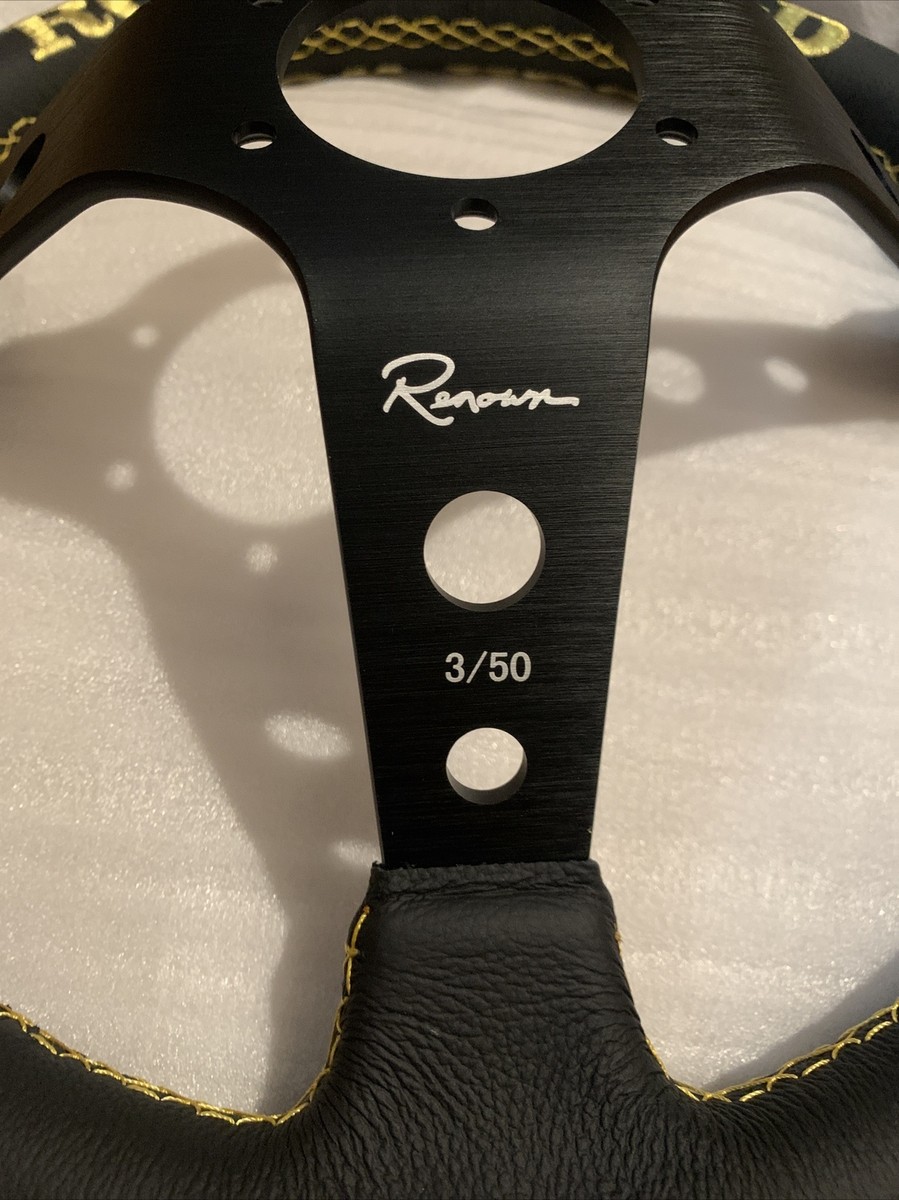 RWB Porsche Leather Steering Wheel V3 Renown Rauh-Welt Begriff