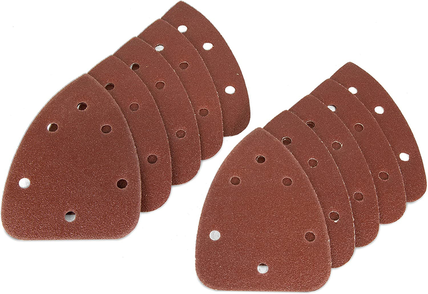 Detailing Palm Sander 120-Grit Hook and Loop Sandpaper ,6301SP120 