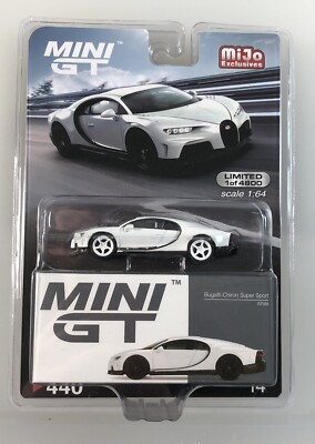 Mini GT Bugatti Chiron Super Sport Chase