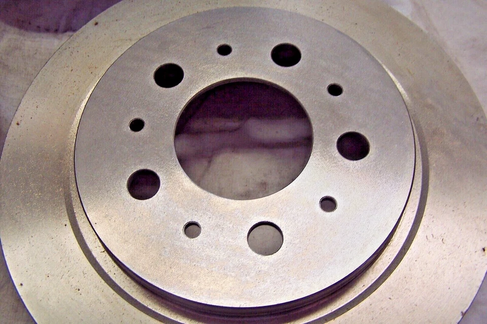 VOLVO REAR BRAKE ROTORS PAIR(2) FITS 760 780 940 960 1988-97 OE # 1359290 * ATE* - Image 2 of 3