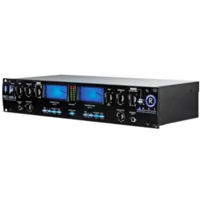 Art PROMPAII Dual Channel Tube Microphone Preamplifier - Black for