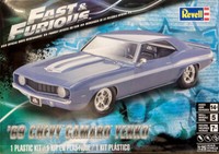 1969 Chevy Camaro Yenko Brian Fast & Furious 1:25 Model Kit Bausatz Revell 4314
