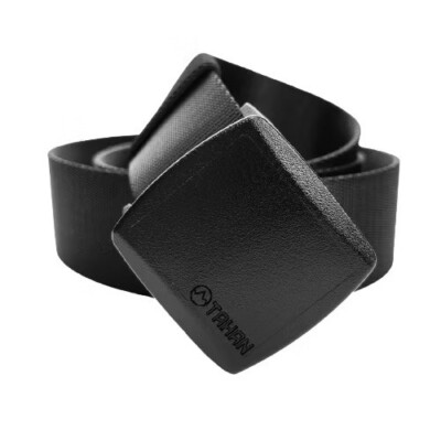  TAHAN Metal-Free Canvas Travel Belt   Airport Friendly, Nylon, Unisex, One Size