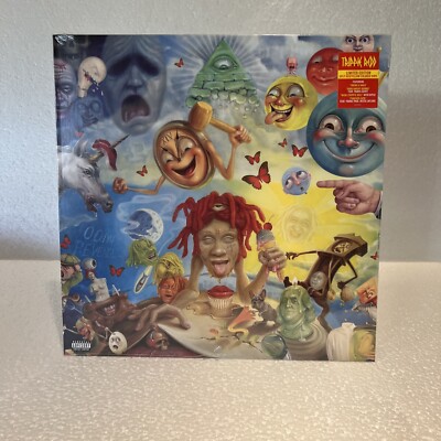 *SEALED* Trippie Redd - Life s A Trip RED/YELLOW split vinyl Out of Print & RARE