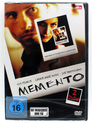 Memento - 2 DVDs - Thriller - Frauenmörder? - Guy Pearce, Carrie- Anne Moss