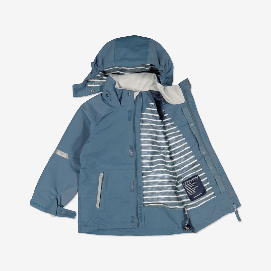 Polarn O Pyret Kids In Coat Polarn Pyret, Waterproof Kids Shell