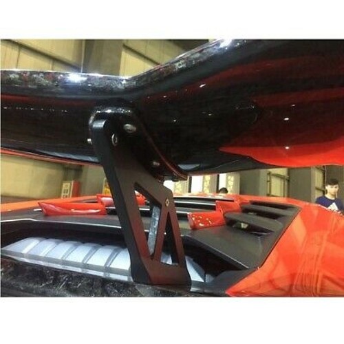Forged Carbon Fiber Rear Spoiler Car Wing Base For Lamborghini Huracan LP610 - Picture 7 of 9
