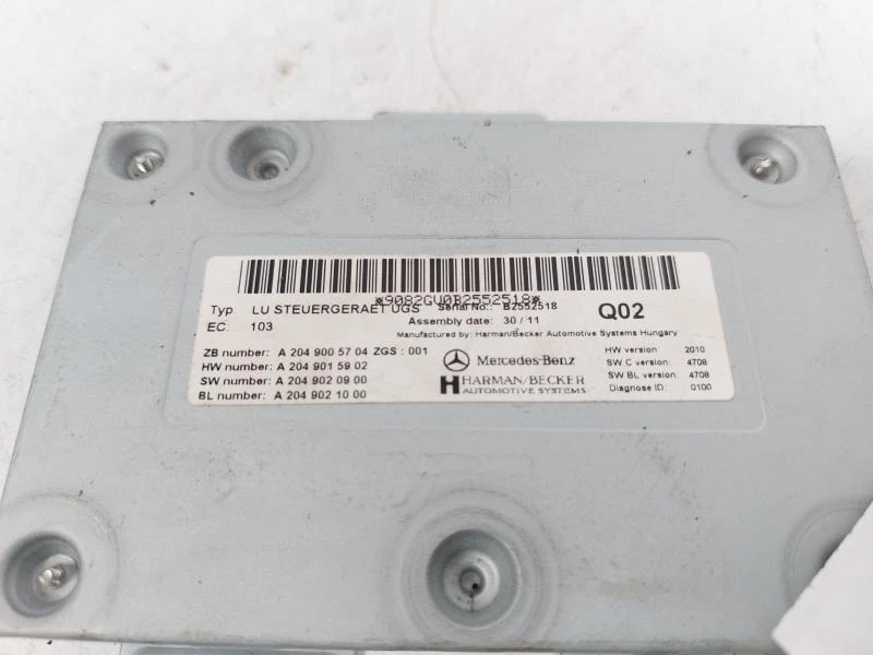 A2049005704 CENTRALINA CONTROLLO MERCEDES-BENZ CLASSE R (W251) 4-MATIC 3.0 D 24V - Immagine 3 di 3