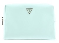 Guess Top Zip Cosmetic Bag Kulturbeutel Mint Mint Neu