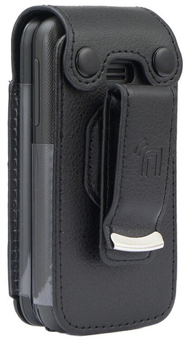 Leather Case Screen Protector Belt Clip for Alcatel TCL Flip 2 Phone (T408DL) - Picture 3 of 9