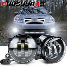 2025 New Upgrade Front Bumper Clear LED Fog Lights For SUBARU OUTBACK 2010-2012