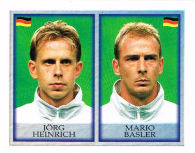 Merlin's Official England 98 album stickers