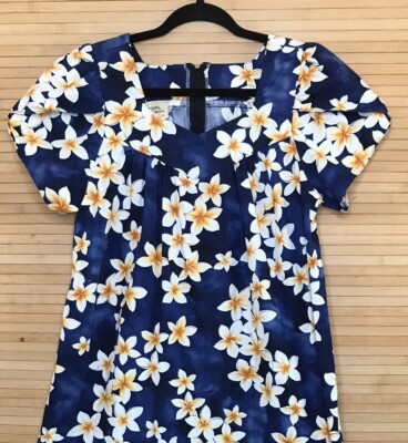 Royal Creations Vintage Blue floral muu muu maxi midi cotton zipper dress Size S | eBay Royal Creations Vintage Blue floral muu muu maxi midi cotton zipper dress Size S | eBay