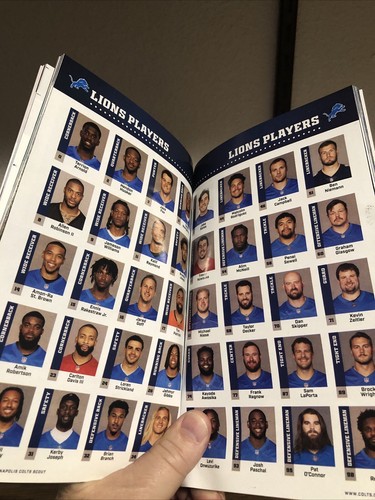 Indianapolis Colts VS Detroit Lions Gameday Program 11/24/2024 - Picture 2 of 2