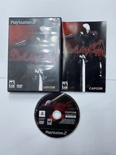 Devil May Cry Sony PlayStation 2, 2002 PS2 with manual TESTED WORKING!! Capcom