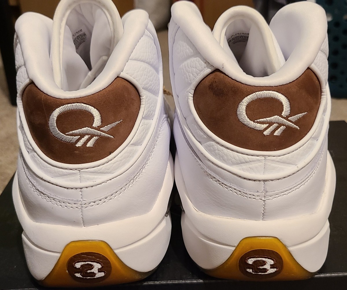 REEBOK QUESTION MID MOCHA BROWN SIZE 13 ALLEN IVERSON GX0241