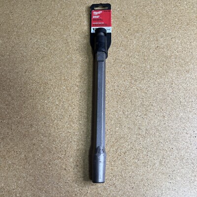 Milwaukee 48-62-2097 12'' Tamper Shank Hammer Chisel Round/Hex Spline