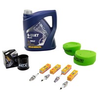 Wartung ÖL 4L Set FüR Kawasaki VN 750 Vulcan 86-95 Luftfilter ÖLfilter ZüNdkerze