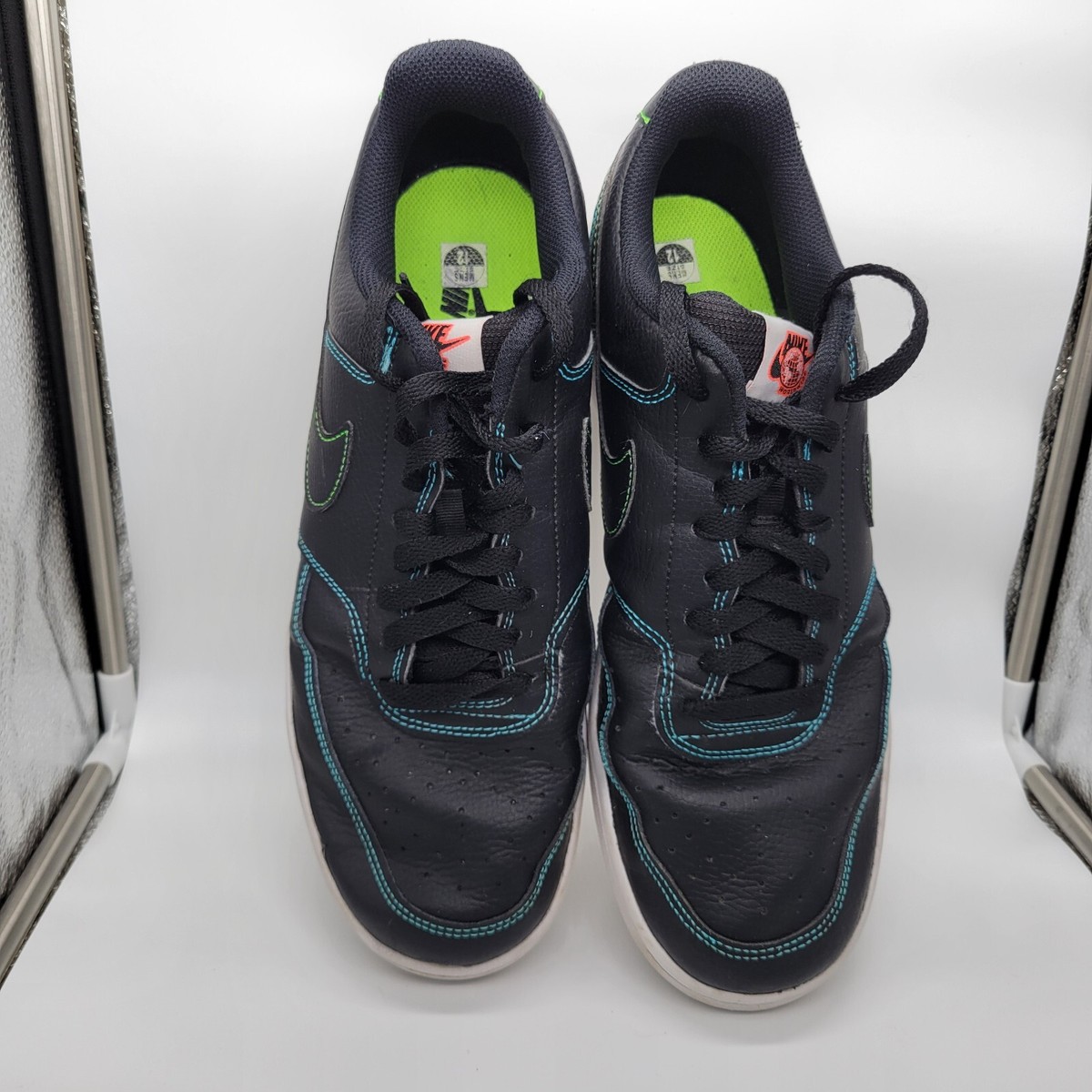 Nike CD5463-006 Court Vision Low Overlay Stitch Black Black  display picture 1